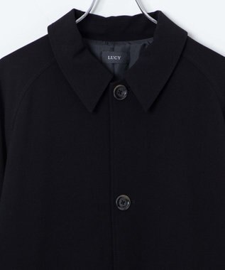 WEGO TRルーズステンカラーコート ブラック