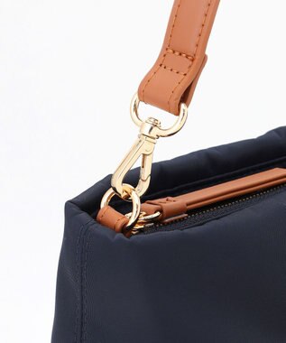 LA BAGAGERIE ダブルフロントポケット2WAYビッグショルダー ネイビー