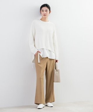 ONWARD Reuse Park 【23区】ニット春夏 オフホワイト