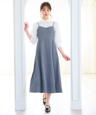 Feroux 【大好評につき追加生産決定！】袖チュールブラウス ホワイト系