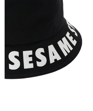 AMERICAN HOLIC プリントバケットハット／セサミストリート Black