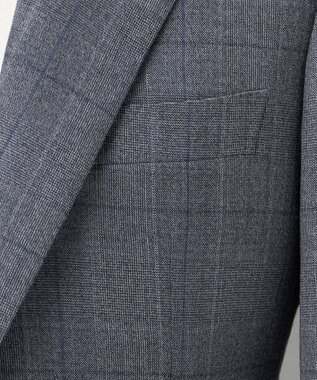 GOTAIRIKU 【ZEGNA/ゼニア】エレクタ スーツ(サックスブルーチェック) サックスブルー×チェック