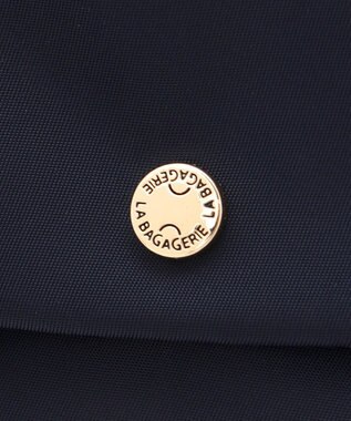 LA BAGAGERIE ダブルフロントポケット2WAYビッグショルダー ネイビー