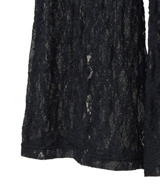 Green Parks ■ＥＳＣＡＲ　２ｗａｙレースセミワイドパンツ Black