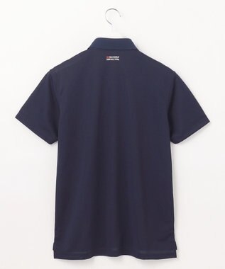 23区GOLF 【MEN】【キングサイズ/吸水速乾/UVカット】エイトロックポロシャツ ネイビー系