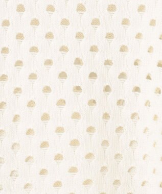 GRACE CONTINENTAL スラッシュニットトップ ホワイト