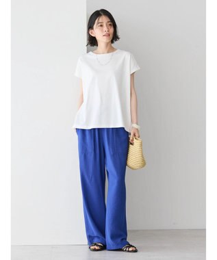 AMERICAN HOLIC バックボタンフレンチスリーブプルオーバー Off White