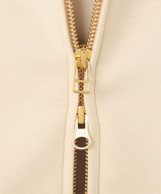 UNFILO 【新色登場/WEB限定】BEAUTY FORM JERSEY ZIPパーカー クリーム