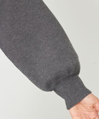 NAVE 【ReNAVE・洗える】スムースニット カーディガン グレー系