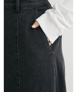 Green Parks ・ＳＵＧＡＲ　ＳＰＯＯＮ　デニムマーメイドスカート Black