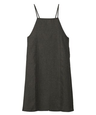Green Parks 接触冷感　Ｉラインキャミワンピース Gray