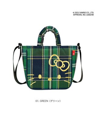 ROOTOTE 8464【サンリオ】IP.べビールー.チェック.ハローキティA