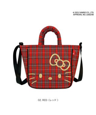 ROOTOTE 8464【サンリオ】IP.べビールー.チェック.ハローキティA