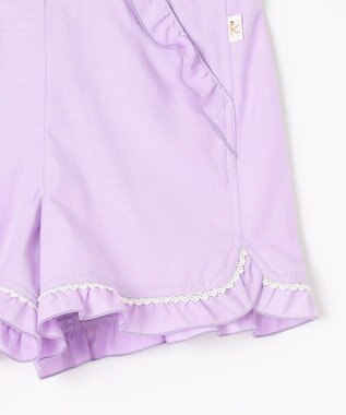 組曲 KIDS 【110-140cm】サマーオックス ショートパンツ ラベンダー系