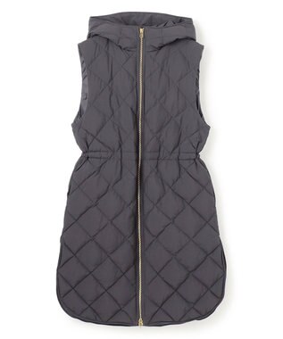 UNFILO 【TAION×UNFILO 】フード付きジレ チャコール