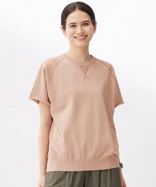 【洗える】コットンループバックスウェット ニット