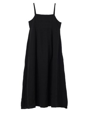 Green Parks ａ．バックギャザーキャミワンピース Black