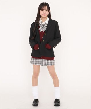 WEGO 【SCHOOLITEM】スクールブレザー ブラック