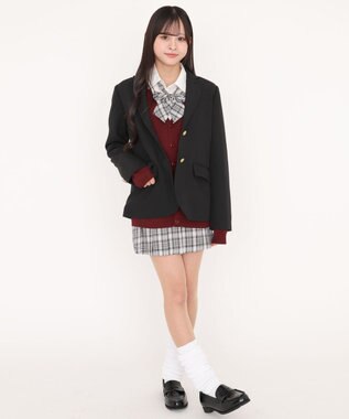 WEGO 【SCHOOLITEM】スクールブレザー ブラック