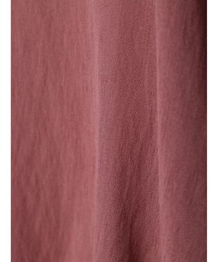 CRAFT STANDARD BOUTIQUE ヴィンテージボイルミルフィーユ襟付きシャツチュニック Pink