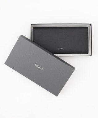 airlist 【軽量・バイカラー】薄型長財布　Stella　ステラ ネイビー×スカイ