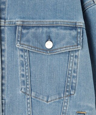 23区 S 【再入荷/RED CARD TOKYO×23区】オーバーサイズ デニム ジャケット ライトブルー