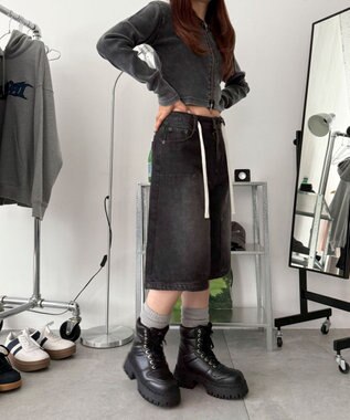 WEGO スニーカーブーツ ブラック