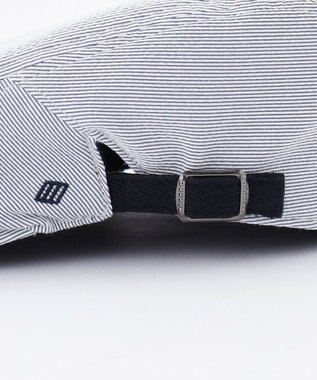 JOSEPH ABBOUD 【サイズ調整可】コードレーンサッカー ハンチング ブルー系1