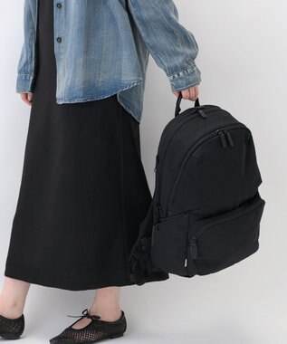 ACE BAGS & LUGGAGE W&.Day/Night ポッケスアプト ラウンドリュック B4サイズ 15.6インチPC収納 20222 ダブルアンドデイナイト ブラック