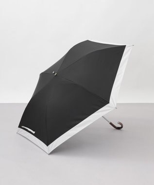 AURORA 【WEB限定】 バイカラー晴雨兼用傘（折りたたみ） ブラック