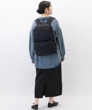 ACE BAGS & LUGGAGE W&.Day/Night ポッケスアプト ラウンドリュック B4サイズ 15.6インチPC収納 20222 ダブルアンドデイナイト ブラック