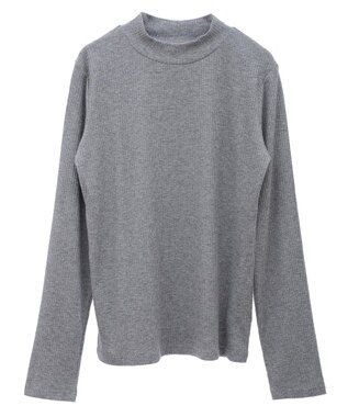 Green Parks ・Ｐｅｔｉｔ　Ｆｌｅｕｒ　ラメテレコハイネック Gray Mixture