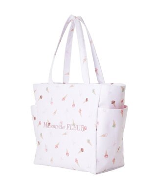 Maison de FLEUR サーティワン　サイドポケットトート Light Pink