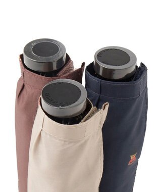 MOONBAT 【大きめ】マッキントッシュ フィロソフィー 折りたたみ傘 Barbrella 超軽量 約110g バッキンガムベア 55cm ワイン