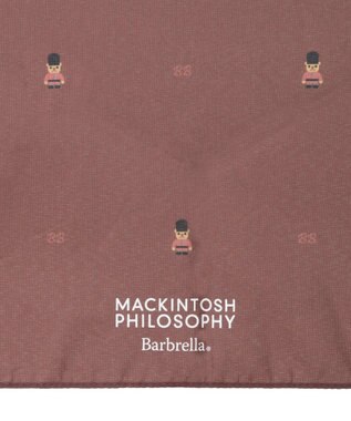 MOONBAT 【大きめ】マッキントッシュ フィロソフィー 折りたたみ傘 Barbrella 超軽量 約110g バッキンガムベア 55cm ワイン