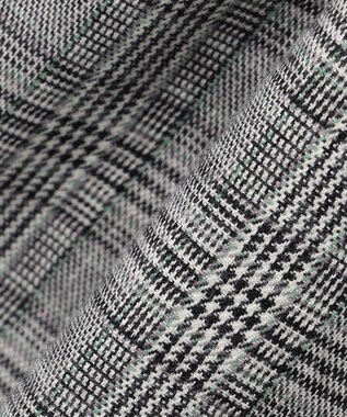 ANY KIDS ドッキングチェックワンピース モノトーン系