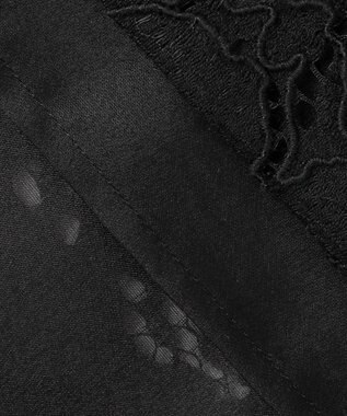 23区 S 【APPLAUDIR】シアーコンビ レースドレス ブラック系