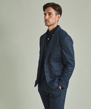 GOTAIRIKU 【セットアップ対応 / AIRY MOVE】Ｔ/Ｗジャージーセットアップ ジャケット ネイビー系8