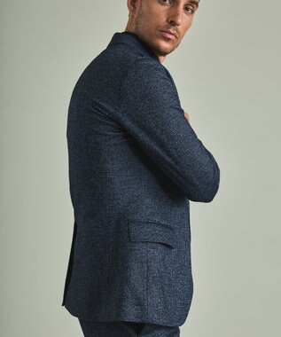 GOTAIRIKU 【セットアップ対応 / AIRY MOVE】Ｔ/Ｗジャージーセットアップ ジャケット ネイビー系8