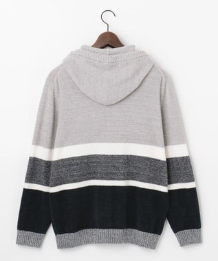 JOSEPH ABBOUD MOUNTAIN 【SPACE／UNISEX】ベアフリース パーカー ブラック系2