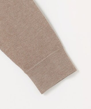 J.PRESS LADIES Vis/Peスパーク ニット パーカー モカ系