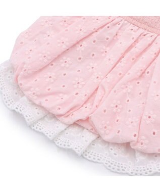 PET PARADISE ペットパラダイス レース バルーン ワンピース 《ピンク》 小型犬 ピンク