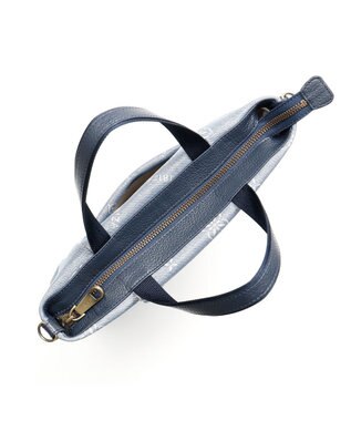 IBIZA アスール　ロゴデニム　2WAYバッグ 水色