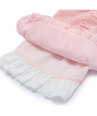 PET PARADISE ペットパラダイス レース バルーン ワンピース 《ピンク》 小型犬 ピンク