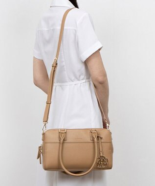 CLATHAS アマンド 2wayボストンバッグ ベージュ