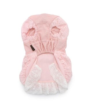 PET PARADISE ペットパラダイス レース バルーン ワンピース 《ピンク》 小型犬 ピンク