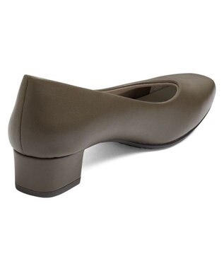 AcureZ 足ゆび広がる×キレイ プレーンパンプス「母趾にやさしい美パンプス」 ダークカーキ