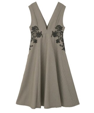 YECCA VECCA フラワーレースジャンスカ Check