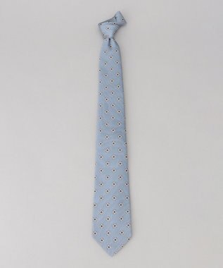 GOTAIRIKU 【日本製】ネクタイ_小紋柄 スカイブルー系8