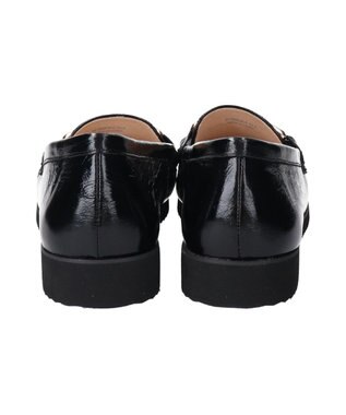 Bridget Birkin 【PARADIS COULEUR】メタルビットレザーモカシン ブラックエナメル